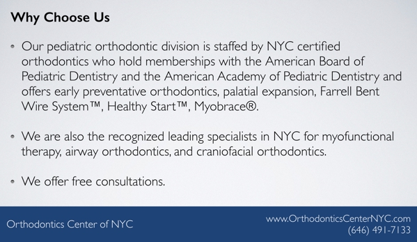 Orthodontics Center of NYC - New York, NY