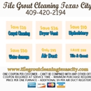Tile Grout Cleaning Texas City Texas - Air Duct Cleaning