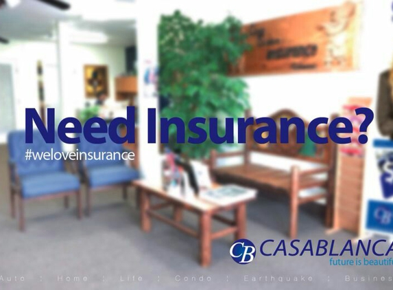 Casa Blanca Insurance - San Fernando, CA. We are your one stop shop for all your insurance needs.