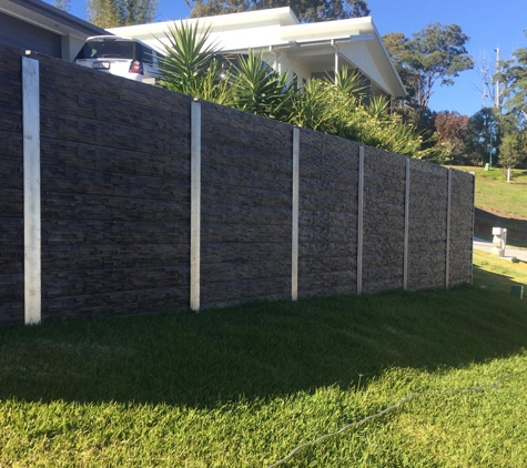 Fenceline (QLD) - Landsborough, QLD. Rock Walls