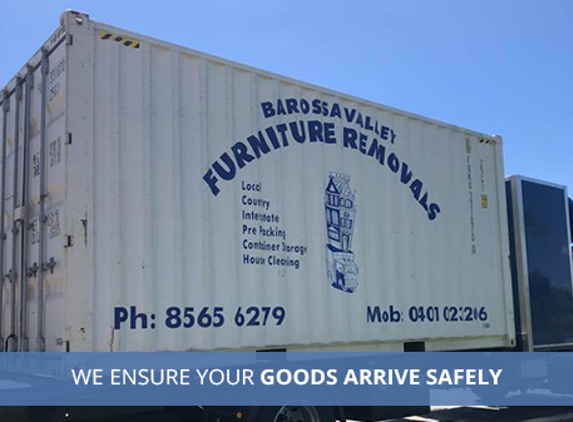 Barossa Valley Furniture Removals & Storage. We Ensure Your Goods Arrive Safely