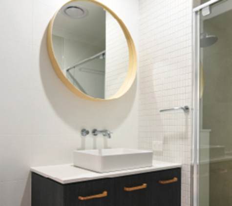 Bradnam's Windows & Doors - Kawana, QLD. Semi-Frameless Shower Screen With 2 Panels