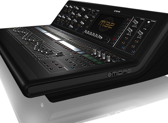 MindBomb - Ambridge, PA. Midas M32 digital mixer