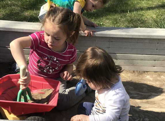 American  Butterflies Child Care &  Pre-School - Lockport, IL. Playing together outside