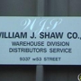 William J Shaw Co Inc