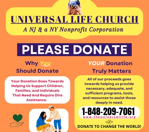 Universal Life Church Ministries - Roselle, NJ