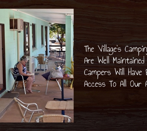 Chillagoe Tourist Village - Chillagoe, QLD. The Village's Camping Grounds Are Well Maintained & Campers Will Have Easy Access To All Our Amenities
