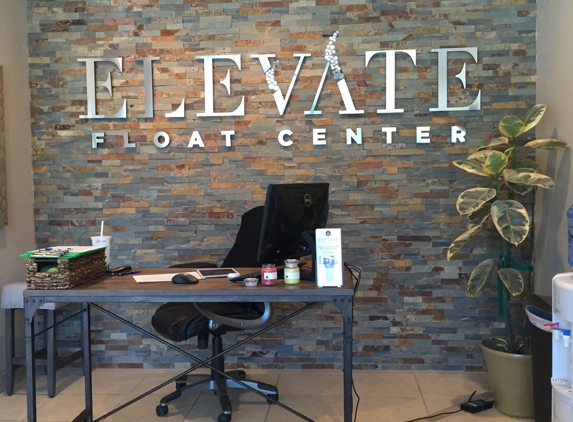 Elevate Float Center - Newhall, CA. Front lobby