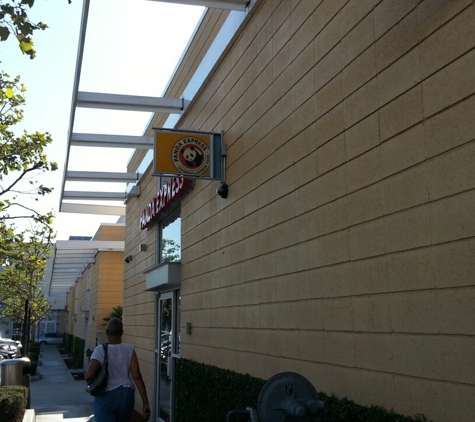 Panda Express - Los Angeles, CA. Back entrance through the parking lot