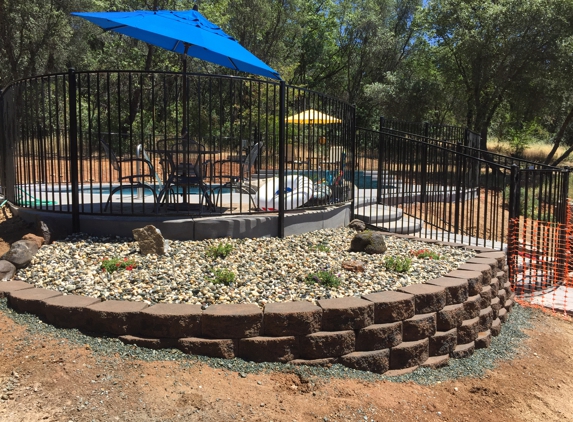 Santana Landscape & Maintanance - Placerville, CA. Full landscaping!