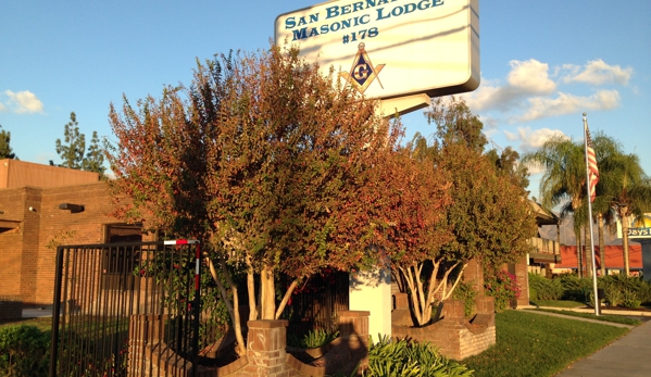 San Bernardino Masonic Lodge #178 - San Bernardino, CA