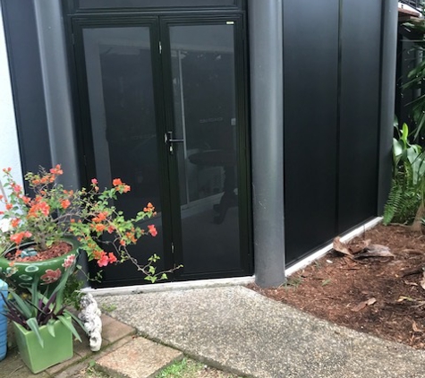 A-Z Security Screens - Bungalow, QLD. Patio - After Alu-Gard Enclosure