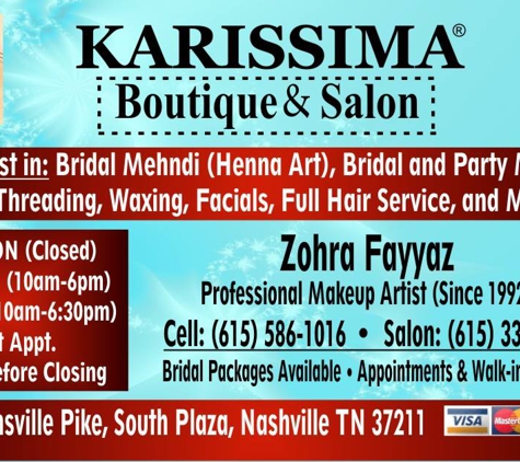 Karissima Boutique & Salon - Nashville, TN