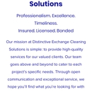 Distinctive Exchange Cleaning Soluti - Cleaning Contractors