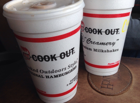 Cook-Out - Dickson, TN. Cookout milkshakes