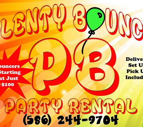 Plenty Bounce Party Rental - Eastpointe, MI