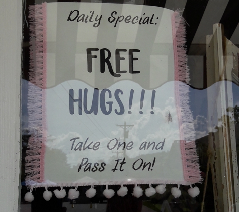 Take Heart - Blowing Rock, NC. If you want one of the best hugs ever come in for one