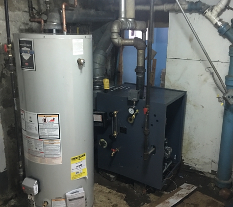 24 Hour Air Conditioning, Plumbing, Sewer and Drain - Freeport, NY. Oiled fired steam boiler#4