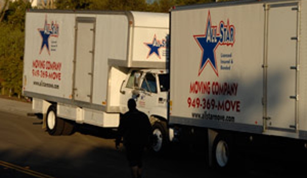 All Star Moving Inc. - San Clemente, CA