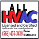 ALL HVAC Services & Repairs