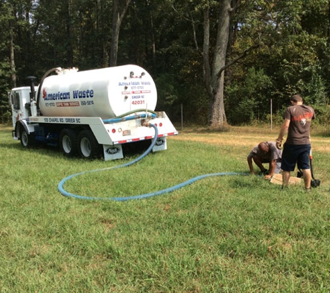 American Waste Septic Tank Service - Greer, SC