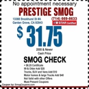AA Smog Test Only - Emissions Inspection Stations