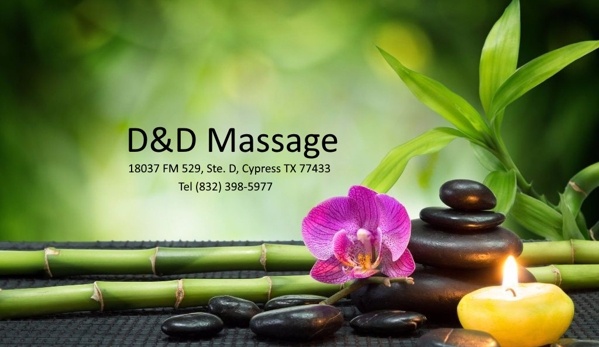 D&D Massage - Cypress, TX