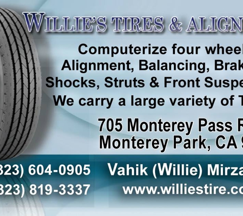 Willie's Tires & Alignment - Monterey Park, CA