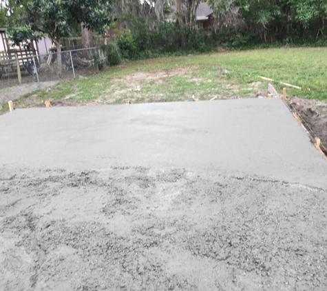 Sanderson Concrete Construction - New Smyrna Beach, FL. Being smooth