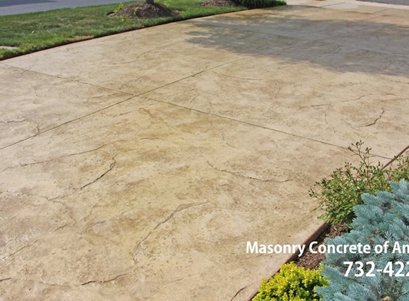 Masonry Concrete Of America LLC - Monroe Township, NJ. Decorative Stamped Concrete