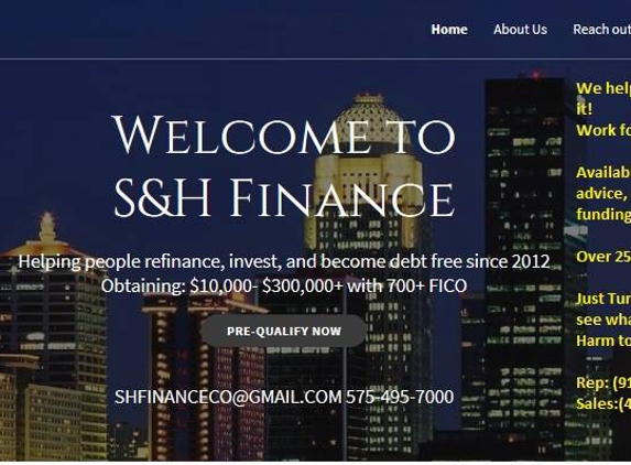 S&H FINANCE CO - El Paso, TX