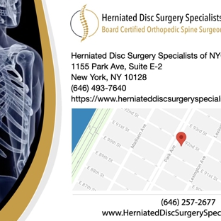 Herniated Disc Surgery Specialists of NYC - New York, NY