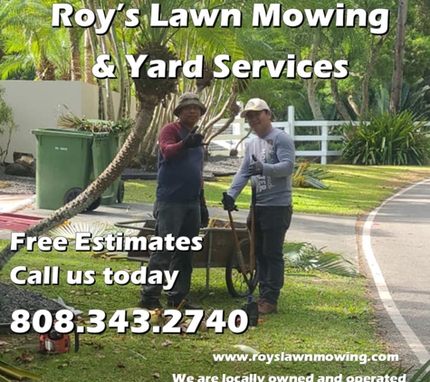 Roy's Lawn Mowing & Yard Services