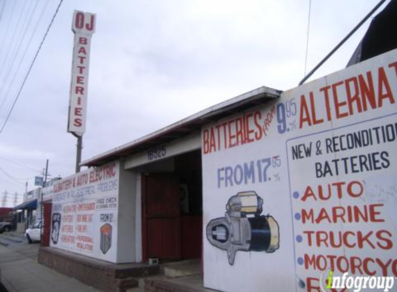 O J Battery Company - Bellflower, CA