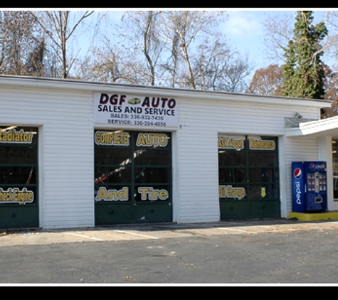 Dgf Auto Service - Eden, NC