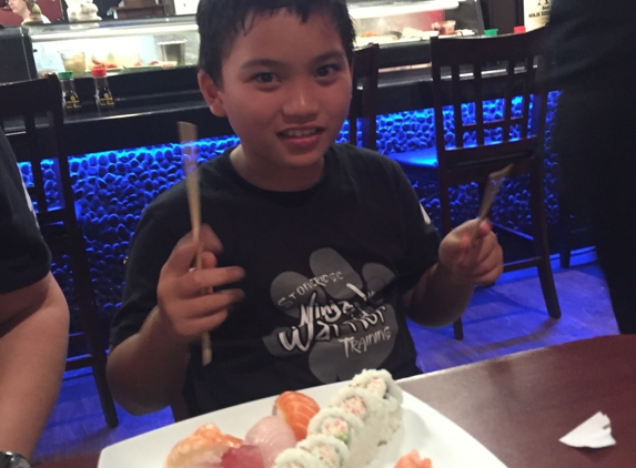 Ninja Sushi - Roseville, CA. My son loved the California Rolls!