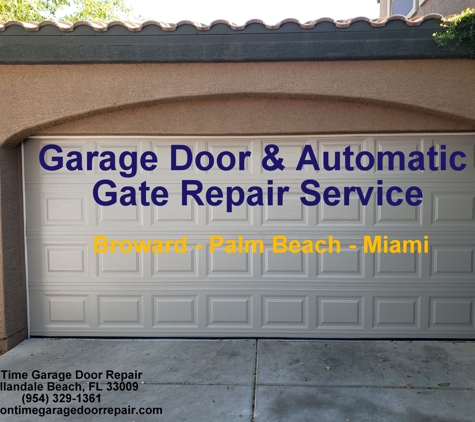 On Time Garage Door Repair - Hallandale Beach, FL