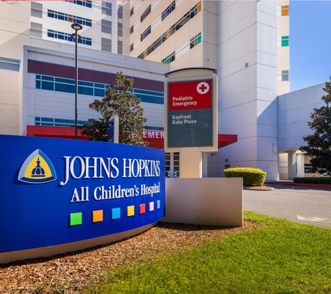 Emergency Center at Johns Hopkins All Children's Hospital - St Petersburg, FL
