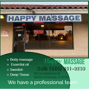 Happy massage - Rancho Cucamonga, CA