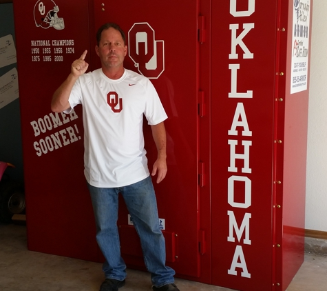 Tornado Alley Armor Safe Rooms & Storm Shelters - Tulsa, OK. Boomer Sooner! Custom colors and graphics are our specialty.