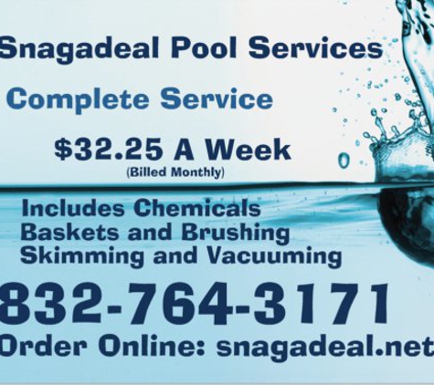 Snagadeal Pool Service - Tomball, TX