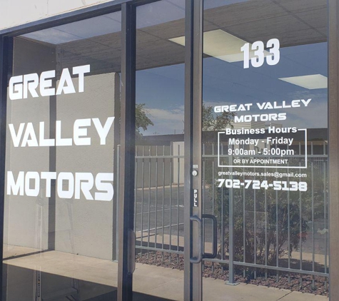 Great Valley Motors - Las Vegas, NV