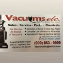 Vacuums Etc & More - Vacuum Cleaners-Repair & Service