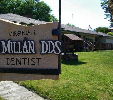 John Day Smiles: Virginia L. McMillan, DDS - John Day, OR. Signboard outside the office of John Day dentist John Day Smiles Virginia L. McMillan, DDS