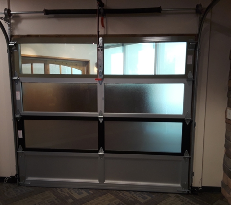 Gallegos, garagedoors - Colorado Springs, CO. Glass Sectional doors, frosted, clear, many colors