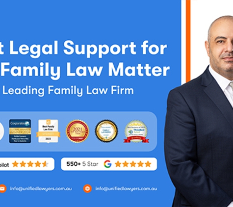 Unified Lawyers - Parramatta, NSW. Expert Legal Support For Every Family Law Matter