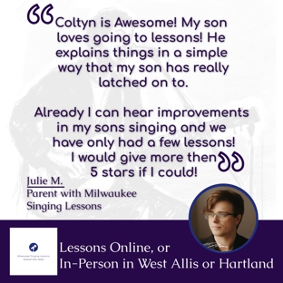 Milwaukee Singing Lessons LLC - West Allis, WI