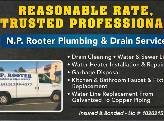 N. P. Rooter Plumbing & Drain Service