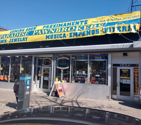 Paradise Pawnbrokers Inc. - Bronx, NY. Our New Location 2400 Grand Concourse
