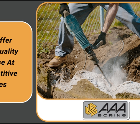 AAA Boring - Narre Warren South, VIC. We Offer High-Quality Service At Competitive Rates